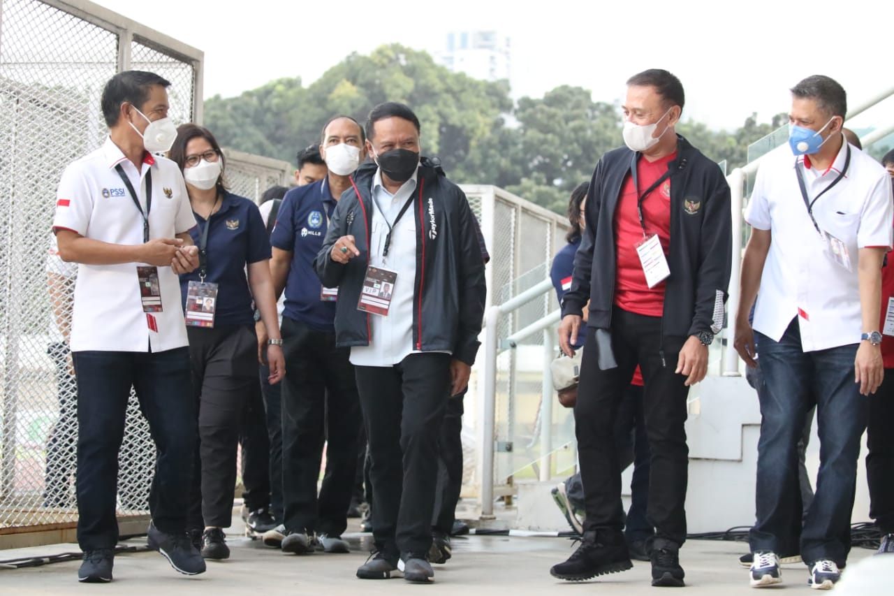 Menteri Pemuda dan Olahraga (Menpora) Zainudin Amali mengaku bersyukur laga uji coba tim nasional (Timnas) persiapan SEA Games 2021 melawan Tira Persikabo yang berlangsung di Stadion Madya Gelora Bung Karno, Jakarta, Jumat (5/3) malam berlangsung aman dan