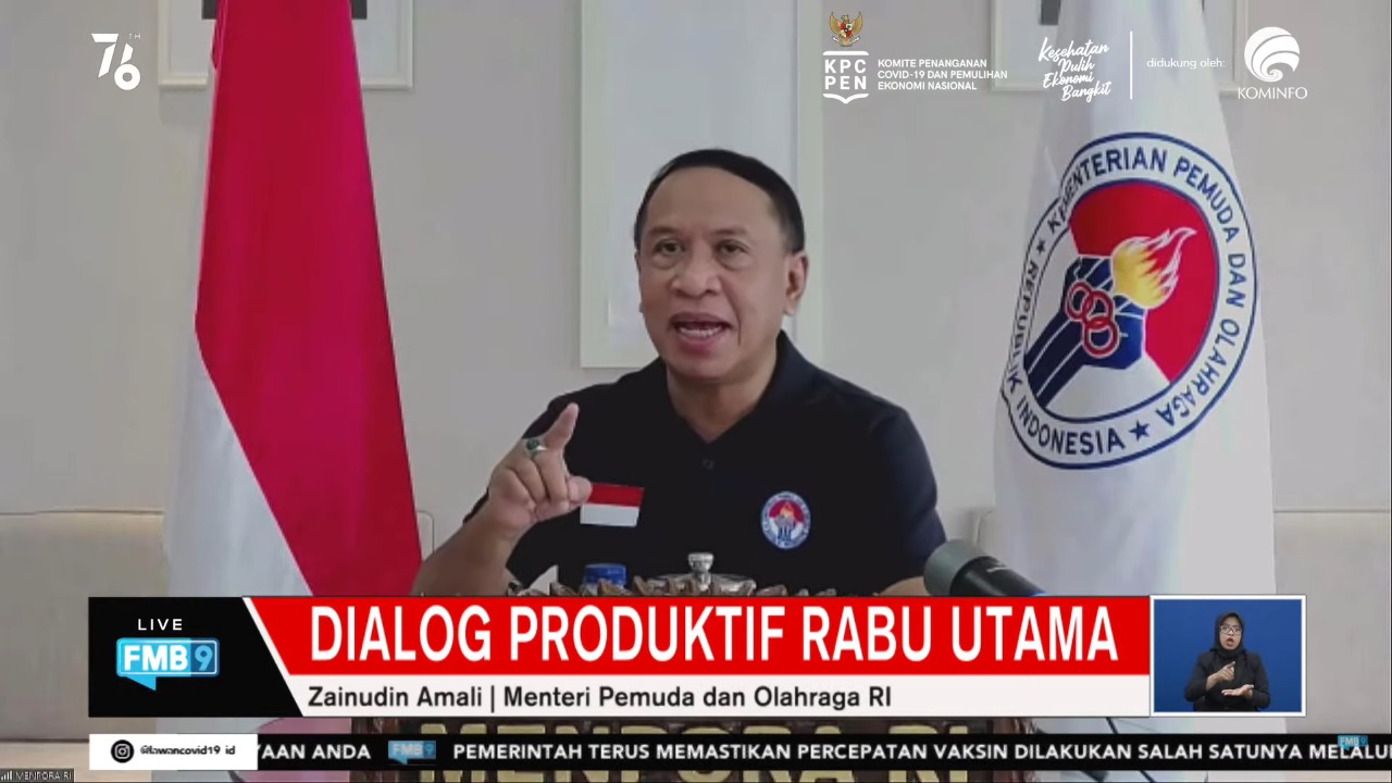 Menteri Pemuda dan Olahraga (Menpora) Zainudin Amali mengatakan adanya grand design olahraga nasional menjadi jaminan bagi anak muda Indonesia yang ingin menjadi atlet. Menurutnya jadi atlet adalah pilihan tepat.  