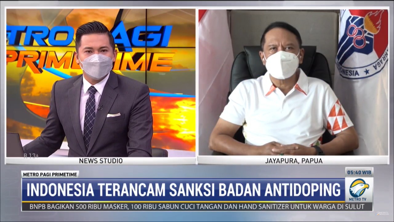 Respon cepat yang disampaikan Menpora Amali terkait surat dari WADA langsung mendapat respon positif. WADA memahami kondisi dan situasi Indonesia terkait anti-doping pada tahun 2020-2021 ini. Kekhawatiran bahwa tidak bisa menjadi tuan rumah even internasi