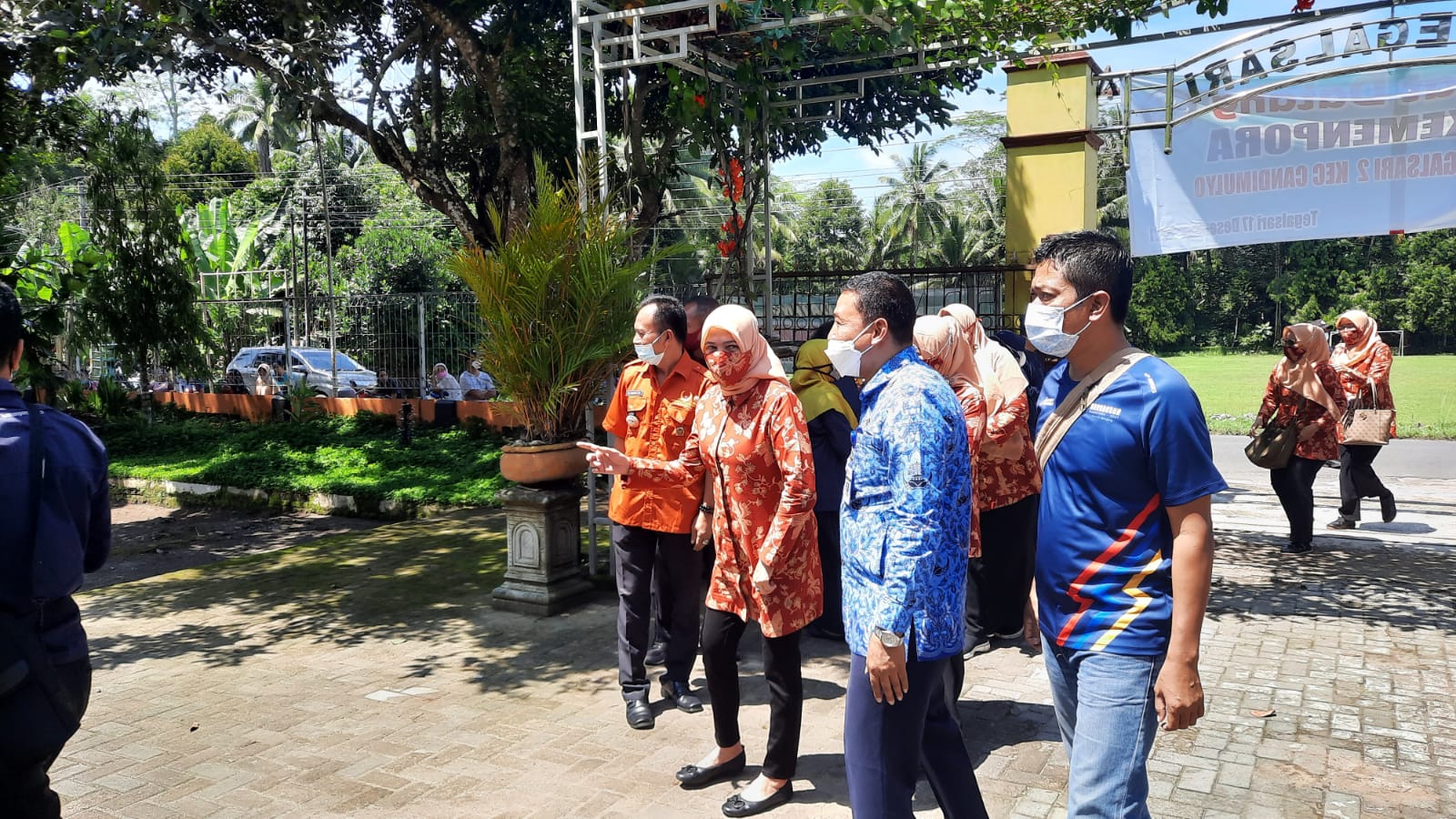 Kepala Seksi Olahraga Rekreasi dan Industri Olahraga Provinsi Jawa Tengah Anton Asfhihani ucapkan terima kasih atas kunjungan kerja Penasehat Dharma Wanita Persatuan Kemenpora RI Nadiah Zainudin Amali ke Kabupaten Magelang, Jawa Tengah. Menurutnya, kunjun