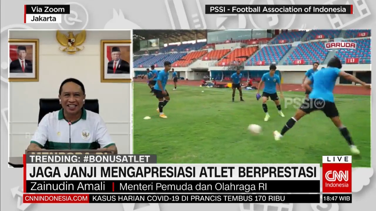 Menteri Pemuda dan Olahraga Republik Indonesia (Menpora RI) Zainudin Amali mendukung penuh pelatih tim nasional Indonesia saat ini Shin Tae-yong (STY), yang dipertahankan PSSI untuk persiapan Indonesia menjadi tuan rumah Piala Dunia U-20 tahun 2023 mendat