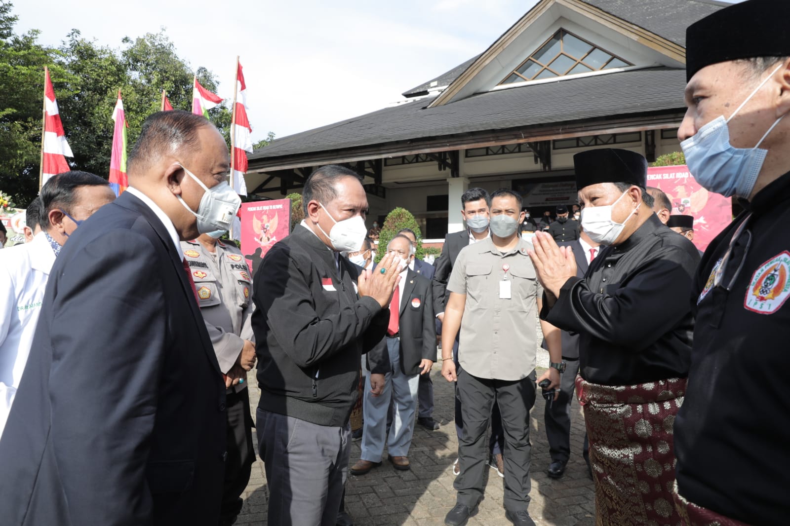 Prabowo Subianto secara resmi dilantik dan dikukuhkan menjadi Ketua Umum Pengurus Besar Ikatan Pencak Silat Indonesia (PB IPSI) masa bakti 2021-2025. Usai dilantik, Prabowo mengapresiasi Menteri Pemuda dan Olahraga Republik Indonesia (Menpora RI) Zainudin