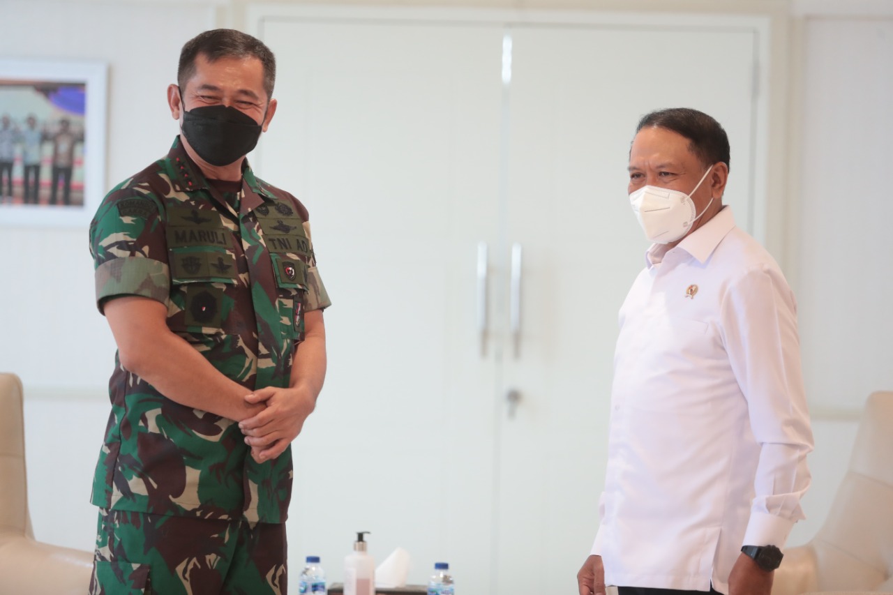 Ketua Umum Pengurus Besar Persatuan Judo Seluruh Indonesia (PB PJSI) Letjen TNI. Maruli Simanjuntak menyanpaikan apresiasi dan ucapan terimakasih kepada Menteri Pemuda dan Olahraga Republik Indonesia (Menpora RI), Zainudin Amali atas dukungan dan perhatia