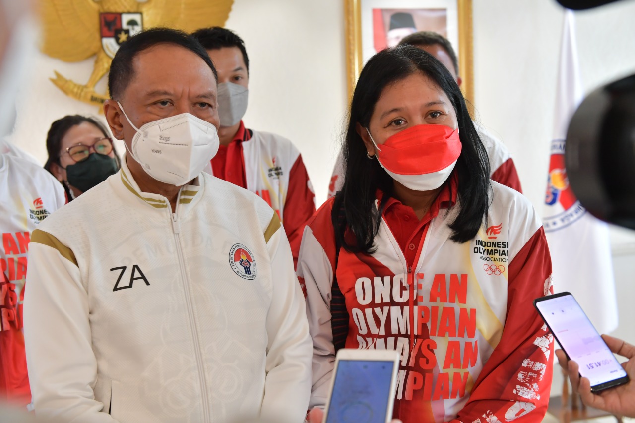 Ketua Umum Indonesia Olympian Association (IOA) Yayuk Basuki menyampaikan apresiasi dan terima kasih kepada Menteri Pemuda dan Olahraga Republik Indonesia (Menpora RI) Zainudin Amali yang siap bersinergi dan turut melibatkan IOA dalam mensukseskan DBON ke
