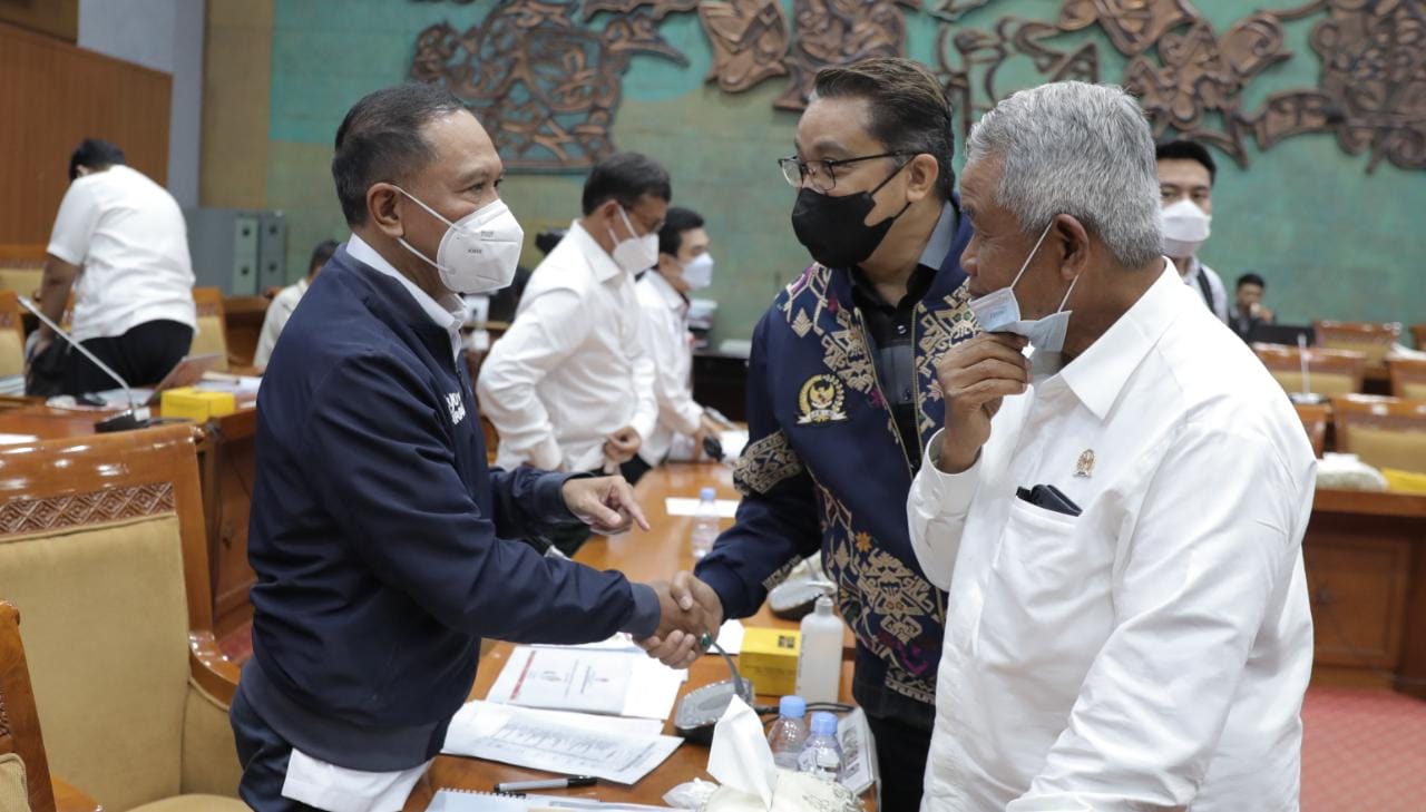 Menpora Amali mendukung pelaksanaan Jambore Nasional Pramuka, yang merupakan Jamnas ke-11, pada 14-21 Agustus mendatang, di Buperta Cibubur. Hal ini disampaikan saat menjawab pertanyaan Wakil Ketua Komisi X DPR RI Dede Yusuf Macan Effendi yang juga merupa