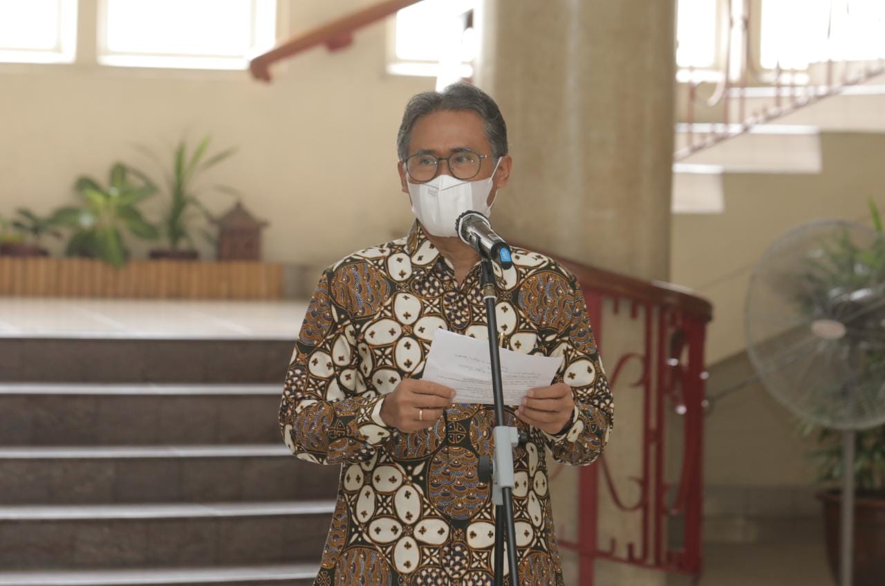 Dalam sambutan pada acara MoU antara Kemenpora RI dengan UGM, Rektor Panut Mulyono menyampaikan rasa bangga dan terima kasih atas kunjungan Menteri Pemuda dan Olahraga Republik Indonesia (Menpora RI) Zainudin Amali. Bukan sekedar karena penandatanganan no