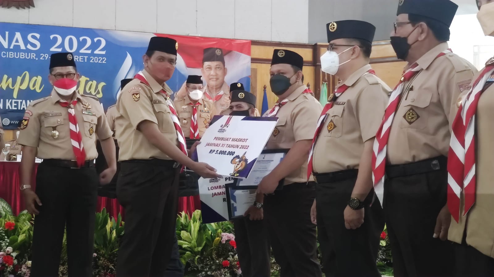 Sekretaris Deputi Pengembangan Pemuda Kementerian Pemuda dan Olahraga (Kemenpora) Amar Ahmad hari Rabu (30/3) pagi menghadiri sekaligus memberikan paparan pada acara Rapat Kerja Nasional (Rakernas) Gerakan Pramuka di Aula Sarbini Taman Wiladatika Cibubur,