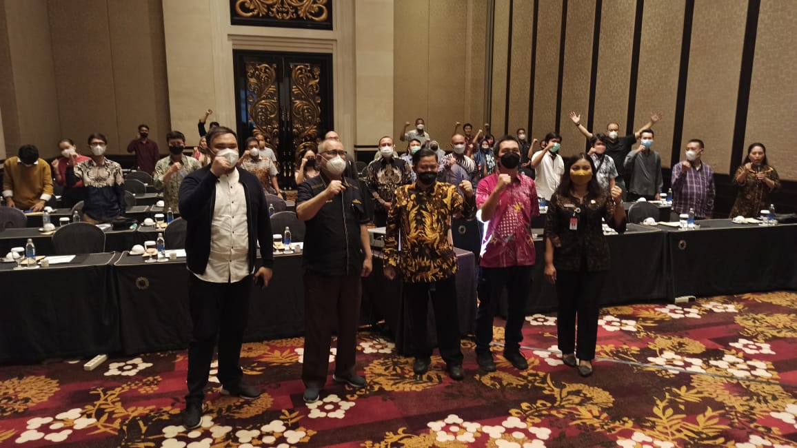  Kementerian Pemuda dan Olahraga Republik Indonesia (Kemenpora RI) melalui Deputi Pemberdayaan Pemuda menggelar rapat koordinasi dengan manajemen Indigospace (PT Telkom) di Bali pada 18-20 Mei 2022. (foto:dok/deputi 1)