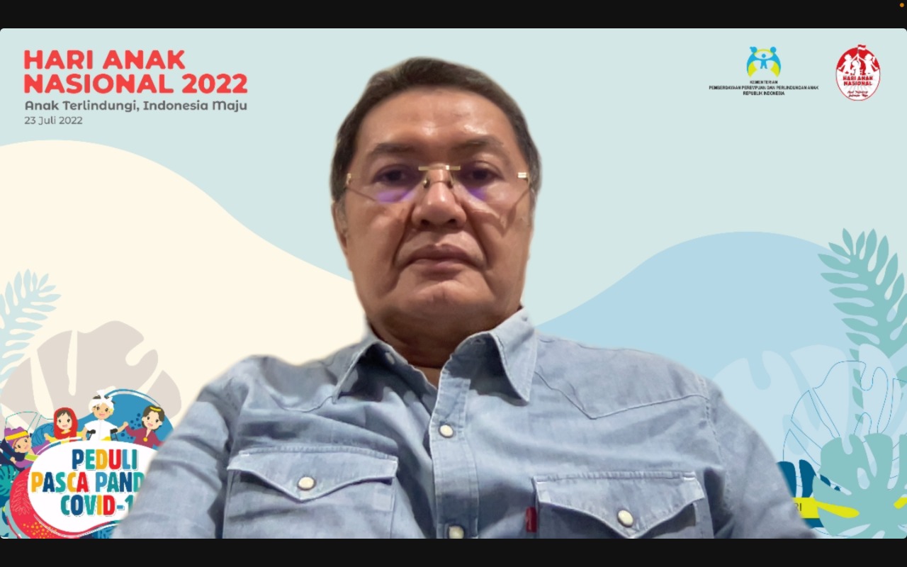 Kementerian Pemuda dan Olahraga Republik Indonesia (Kemenpora RI) mengikuti peringatan Hari Anak Nasional yang dihadiri Presiden Joko Widodo. Acara ini berlangsung di Kebun Raya Bogor, Jawa Barat, Sabtu (23/7). (foto:dokpri)