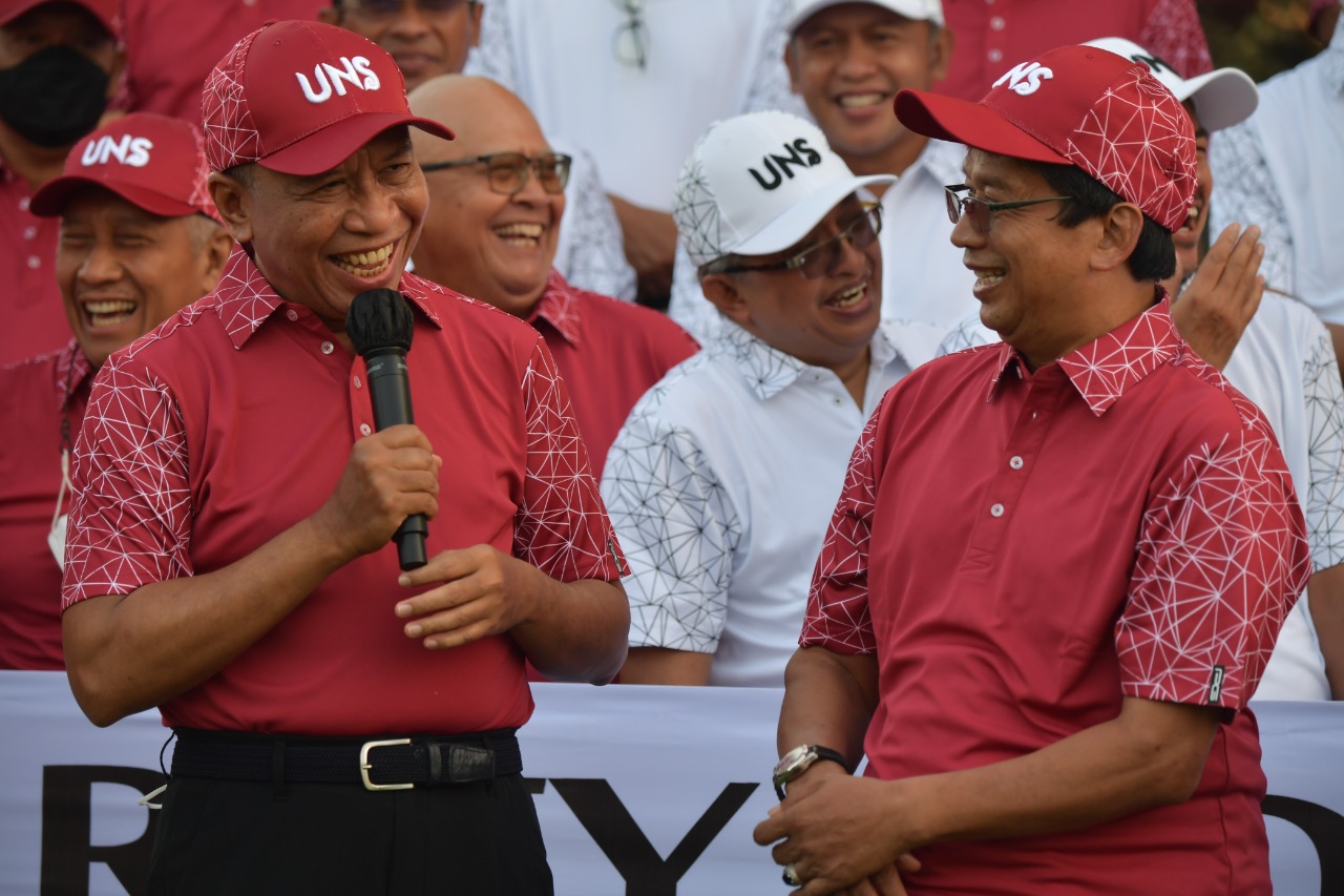 Menteri Pemuda dan Olahraga Republik Indonesia (Menpora RI) Zainudin Amali berharap dukungan para Ikatan Alumni Universitas Sebelas Maret Surakarta (IKA UNS) agar atlet Paragames tanah air mampu meraih hasil maksimal dan menjadi juara umum pada kejuaraan 