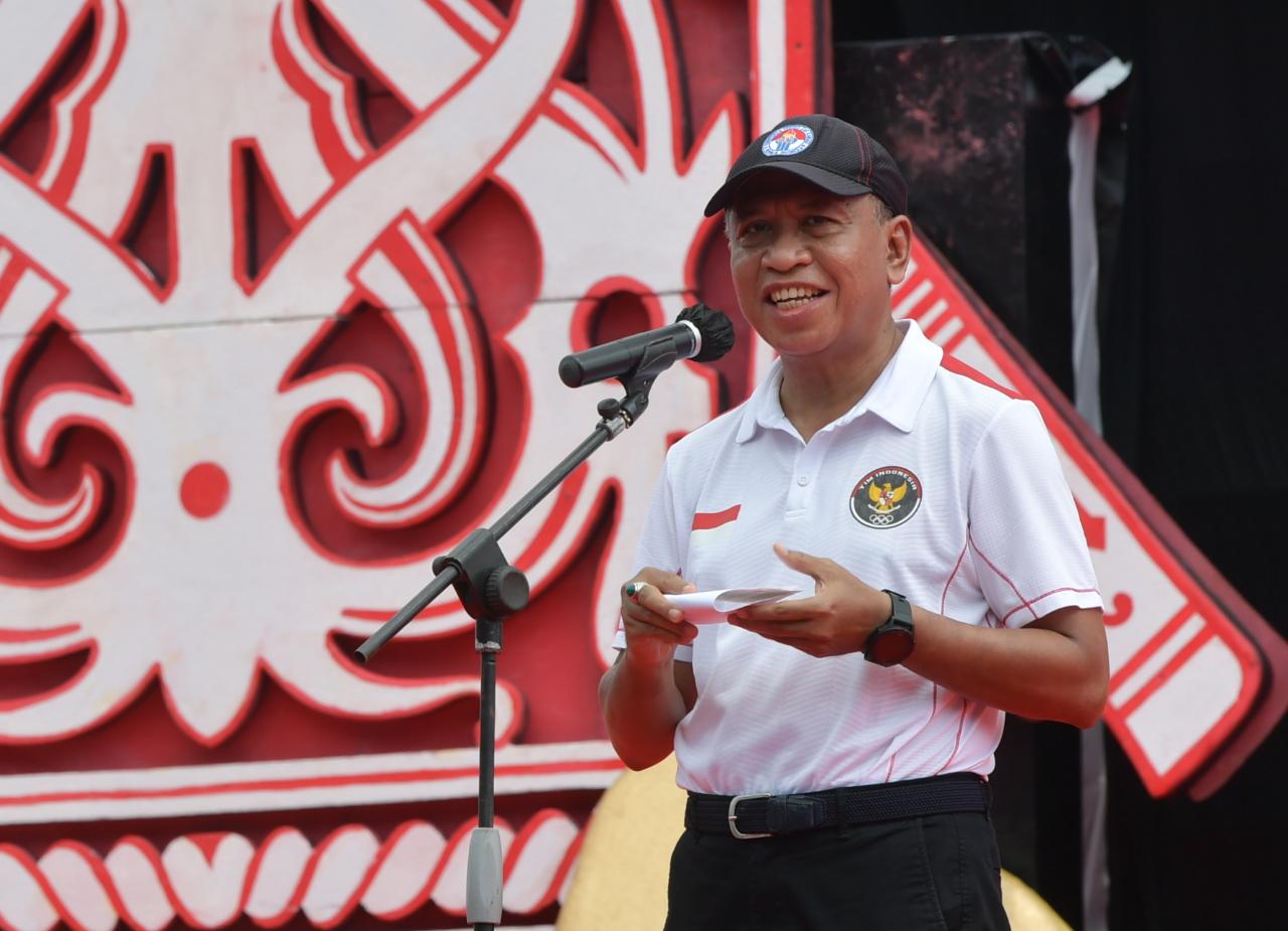 Menteri Pemuda dan Olahraga Republik Indonesia (Menpora RI) Zainudin Amali menyampaikan harapannya pada acara Union Cycliste Internationale (UCI) Mountain Bike (MTB) Eliminator World Cup Series ke-8 Tahun 2022, agar lahir atlet-atlet bertalenta yang akan 