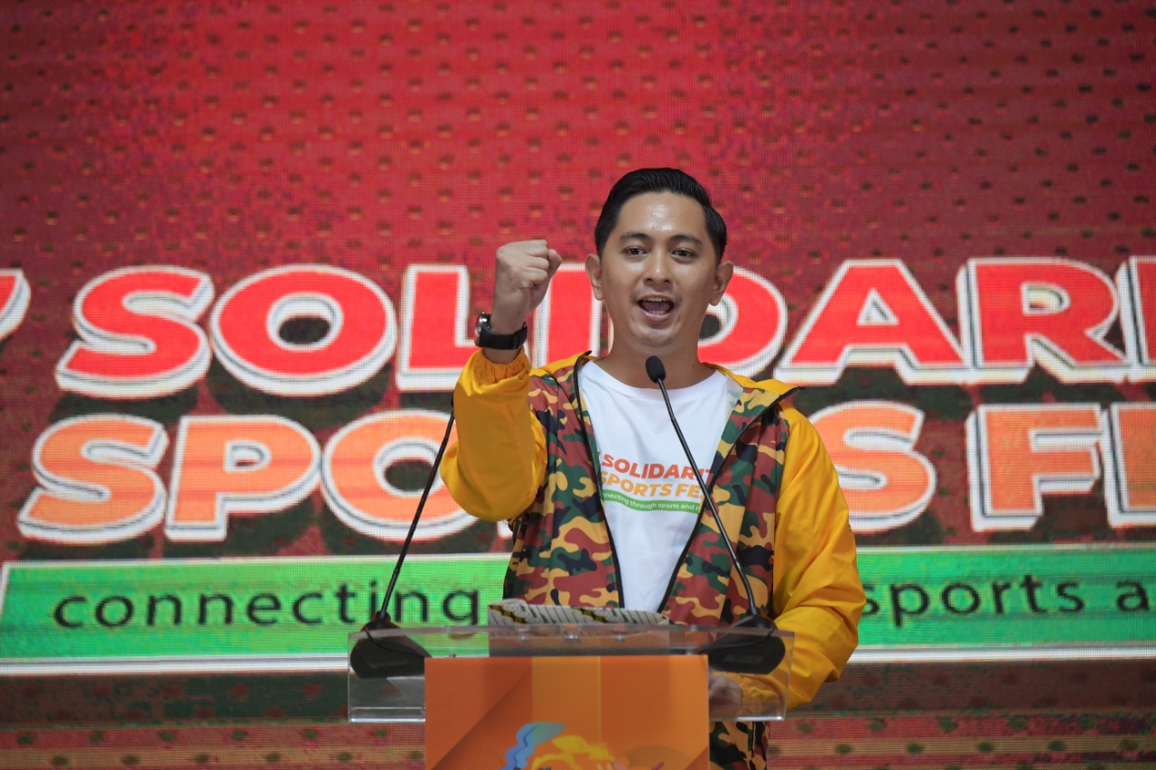 Ketua Panitia Penyelenggara Solidarity Sport Festival Barisan Muda Kosgoro (BMK 1957), Toar Manembu menyampaikan apresiasi dan ucapan terima kasih kepada Menteri Pemuda dan Olahraga (Menpora) Zainudin Amali atas dukungannya terhadap penyelenggaraan kegiat