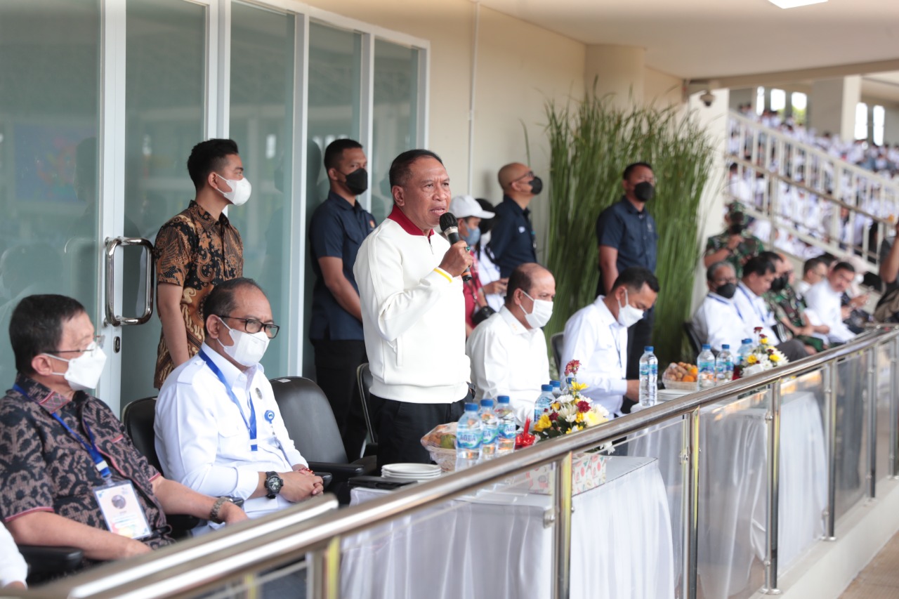 Menteri Pemuda dan Olahraga Republik Indonesia (Menpora RI) Zainudin Amali secara khusus berpesan kepada para pelajar di seluruh pelosok tanah air untuk untuk menjaga persatuan dan kesatuan. Menurut Menpora Amali hanya dengan merawat persatuan dan kesatua