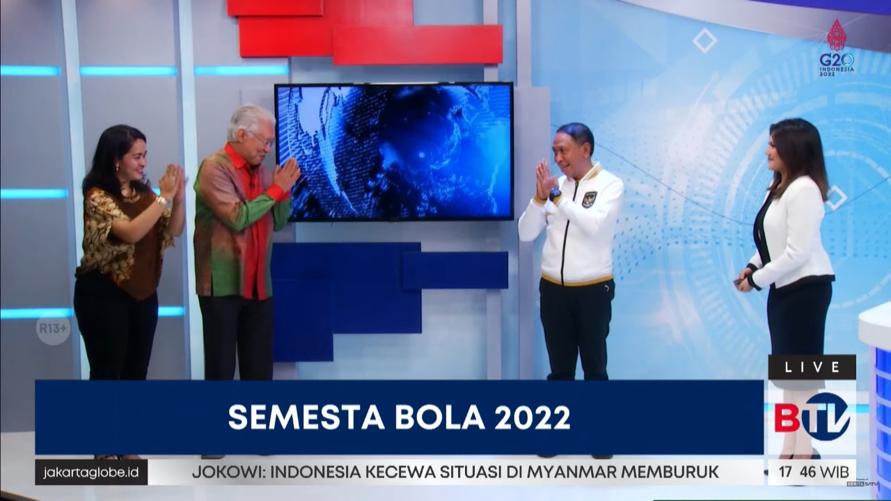 Menteri Pemuda dan Olahraga Republik Indonesia (Menpora RI) Zainudin Amali mengatakan penyelenggaraan FIFA World Cup 2022 atau Piala Dunia Qatar 2022 harus dijadikan pelajaran bagi Indonesia sebagai persiapan dalam menyelenggarakan FIFA World Cup U-20 Tah