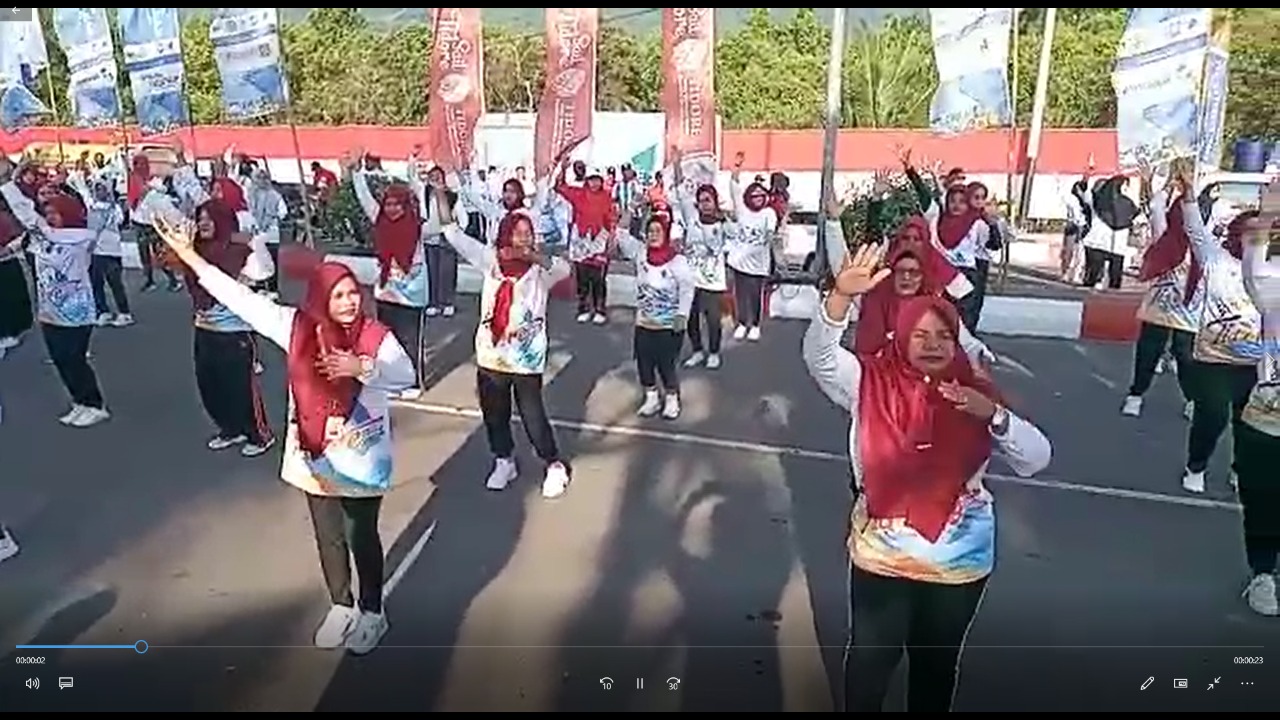 Kementerian Pemuda dan Olahraga Republik Indonesia (Kemenpora RI) turut memeriahkan puncak Sail Tidore XII tahun 2022 dengan menggelar Senam Kesegaran Jasmani (SKJ). Senam ini diikuti 800 orang peserta dari kalangan pelajar, penggiat olahraga dan masyarak