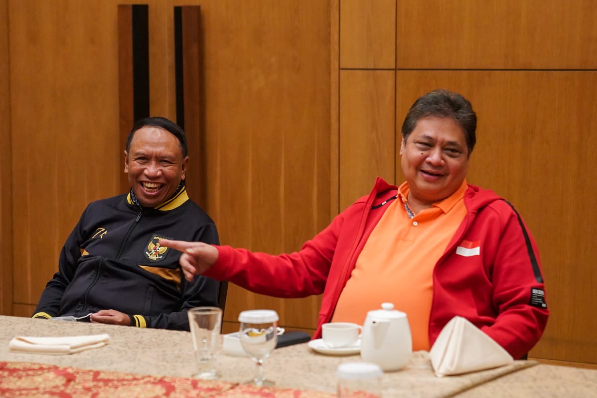 Ketua Umum Pengurus Besar Wushu Indonesia (PB WI) Airlangga Hartarto mengapresiasi dan menyampaikan terima kasih kepada Menteri Pemuda dan Olahraga Republik Indonesia (Menpora RI) Zainudin Amali yang telah mendukung penuh penyelenggaraan Kejuaraan Dunia W