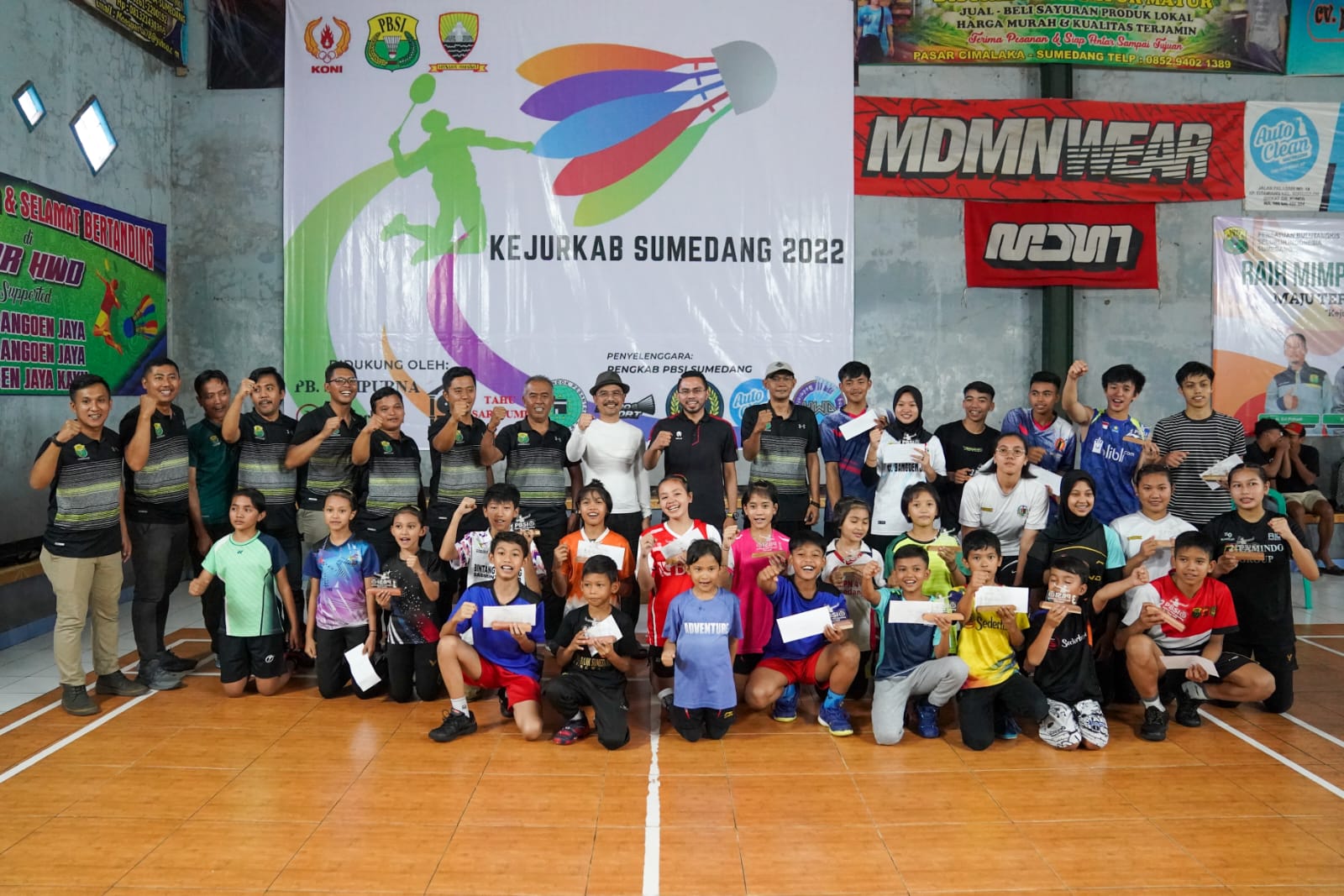 Kementerian Pemuda dan Olahraga Republik Indonesia (Kemenpora RI) mengapresiasi dan berharap Kejuaraan Kabupaten (Kejurkab) Bulutangkis Persatuan Bulutangkis Seluruh Indonesia (PBSI) Sumedang Tahun 2022, dapat terus dilaksanakan sebagai bagian menjaring c