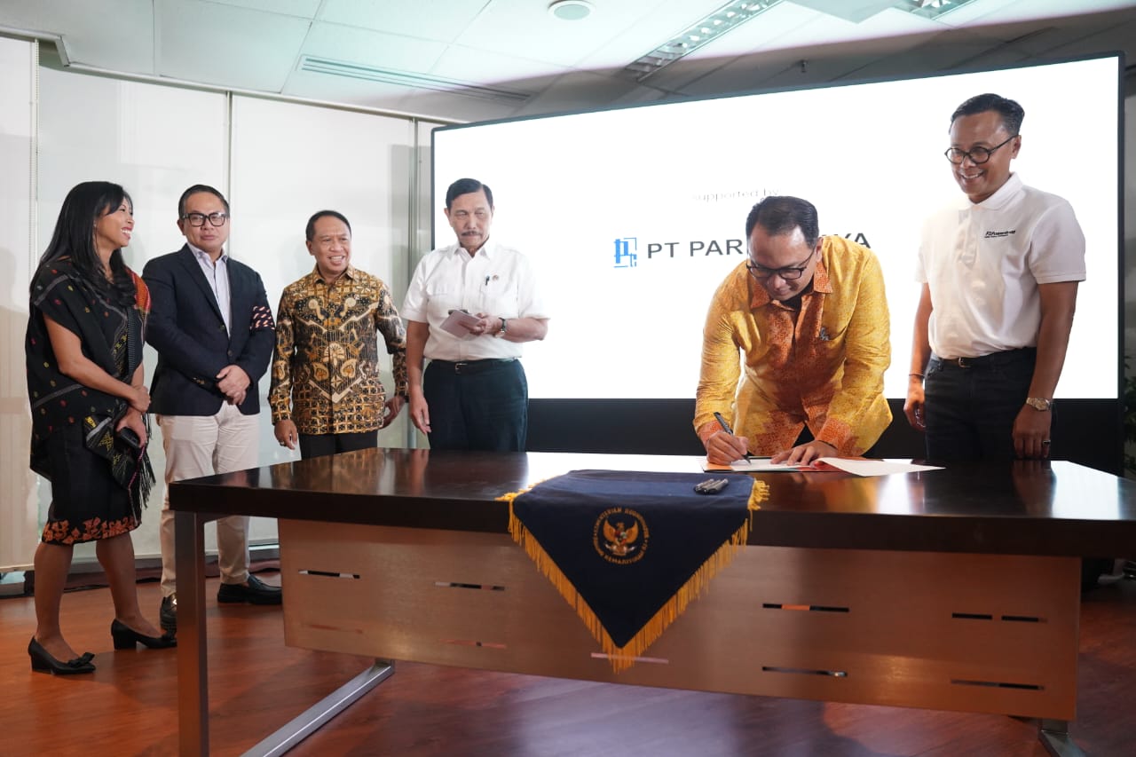 Menteri Pemuda dan Olahraga Republik Indonesia (Menpora RI) Zainudin Amali, menghadiri Penandatanganan Berita Acara Kesepakatan Kerjasama Kemitraan F1 Powerboat Danau Toba di Ruang Rapat Lantai 2 Kantor Kementerian Koordinasi Bidang Kemaritiman dan Invest