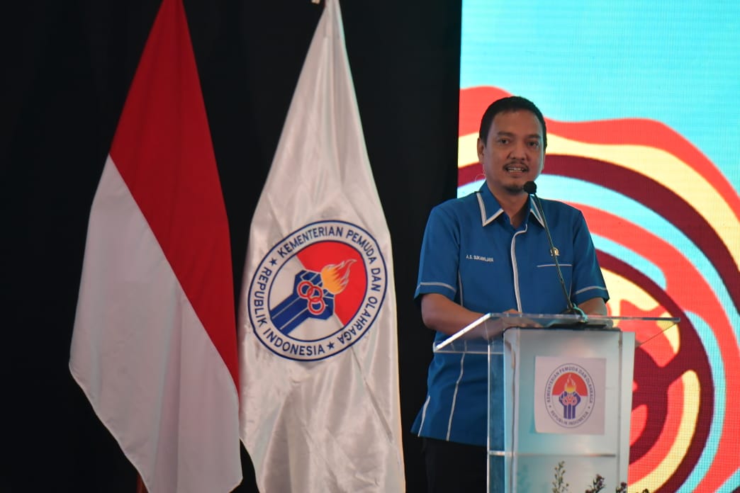 Plt Ketum Asprov DKI Jakarta Yoyok Sukawi mengatakan bahwa, Menteri Pemuda dan Olahraga Republik Indonesia (Menpora RI) Zainudin Amali begitu gigih memperjuangkan eksistensi kemajuan sepak bola di tanah air.(foto:bagus/kemenpora.go.id)