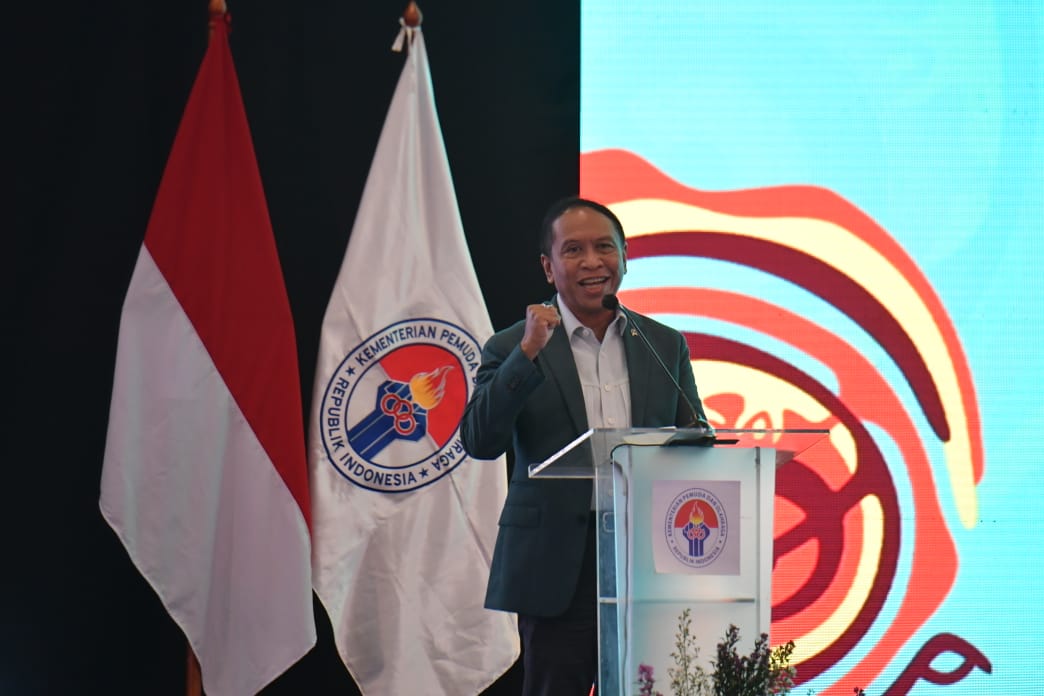 Menteri Pemuda dan Olahraga Republik Indonesia (Menpora RI) Zainudin Amali secara resmi membuka Forum Group Discussion (FGD) Penyempurnaan Instruksi Presiden (Inpres) Nomor 3 Tahun 2019 tentang Percepatan Pembangunan Persepakbolaan Nasional yang digelar d