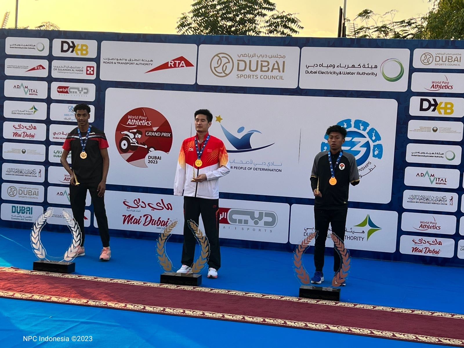 Prestasi membanggakan ditorehkan tim nasional para-atletik Indonesia dalam Grand Prix Para-Atletik Dunia di Dubai, Uni Emirat Arab yang berlangsung pada 22 Februari - 02 Maret 2023. Dalam ajang yang diikuti oleh 700 atlet dari 66 negara tersebut, para-atl