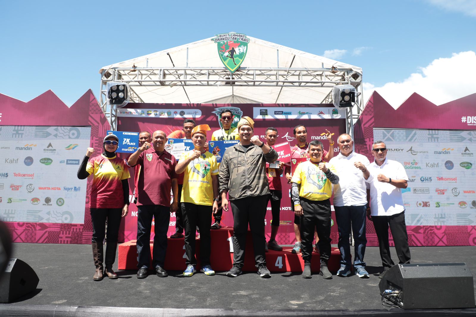 Menteri Pemuda dan Olahraga Relublik Indonesia (Menpora RI) Dito Ariotedjo mengapresiasi banyak target yang tercapai dalam ajang Bukit Lawang Orangutan Trail (BLOT) 2023 di Langkat, Sumatera Utara (Sumut). Mulai dari promosi sport tourism hingga prestasi 