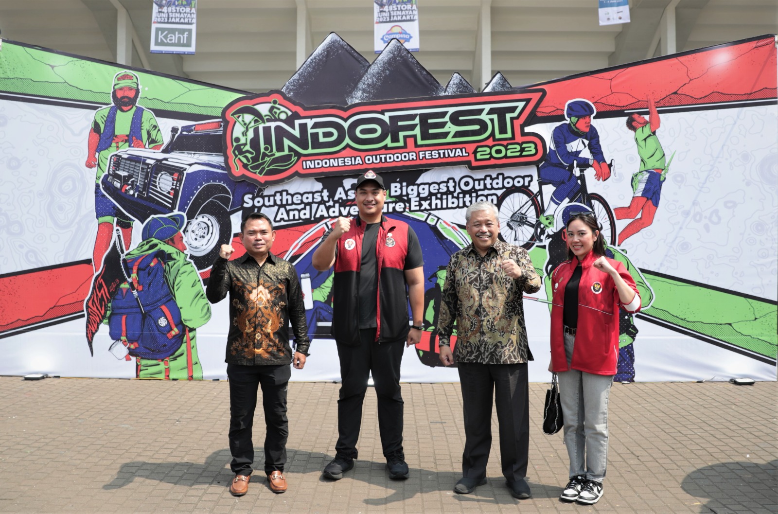 Menteri Pemuda dan Olahraga Republik Indonesia (Menpora RI) Dito Ariotedjo mengapresiasi gelaran festival Indonesia Outdoor Festival (Indofest) 2023. Menpora Dito mendorong agar kegiatan pameran kegiatan luar ruang ini bisa meningkatkan kegiatan sport tou