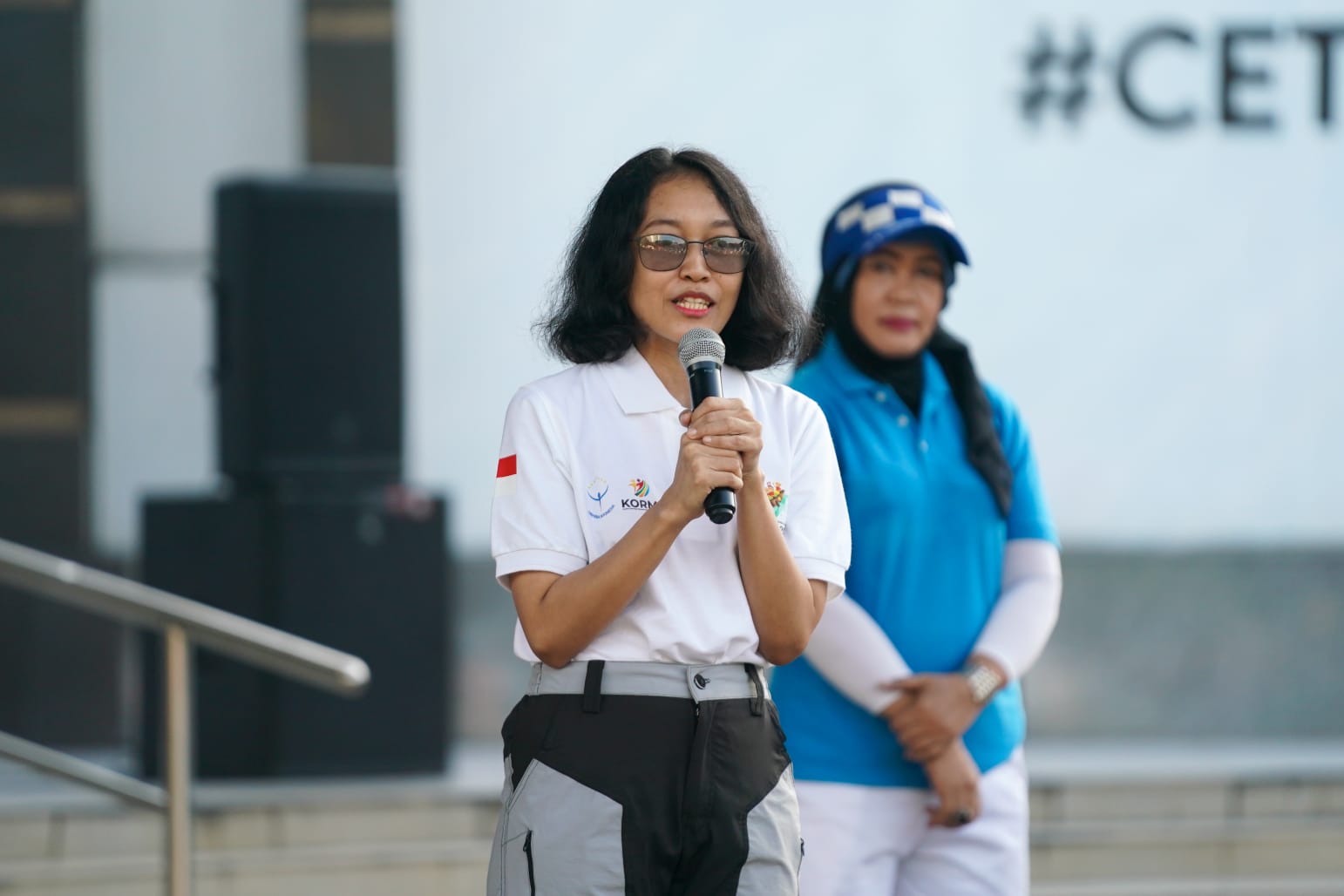 Komunitas Olahraga Hidup Baru (Orhiba) mengucapkan terima kasih diikutsertakan menyukseskan Program Jumat Krida Kementerian Pemuda dan Olahraga.(foto:egan/kemenpora.go.id)