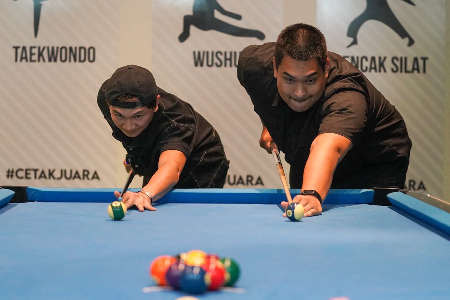 Menteri Pemuda dan Olahraga Republik Indonesia (Menpora RI) Dito Ariotedjo terus mempromosikan cabang olahraga biliar agar lebih dikenal dan diminati masyarakat khususnya anak muda.(foto:egan/kemenpora.go.id) 