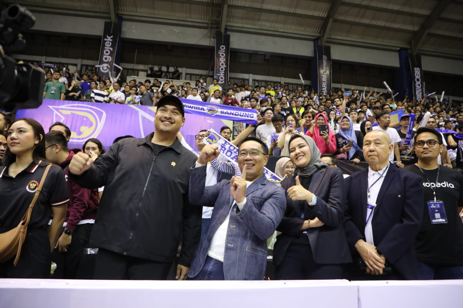 Menteri Pemuda dan Olahraga Republik Indonesia (Menpora RI) Dito Ariotedjo menilai suksesnya IBL 2023 akan berdampak kepada seluruh ekosistem basket Indonesia. (foto:yayan/kemenpora.go.id)