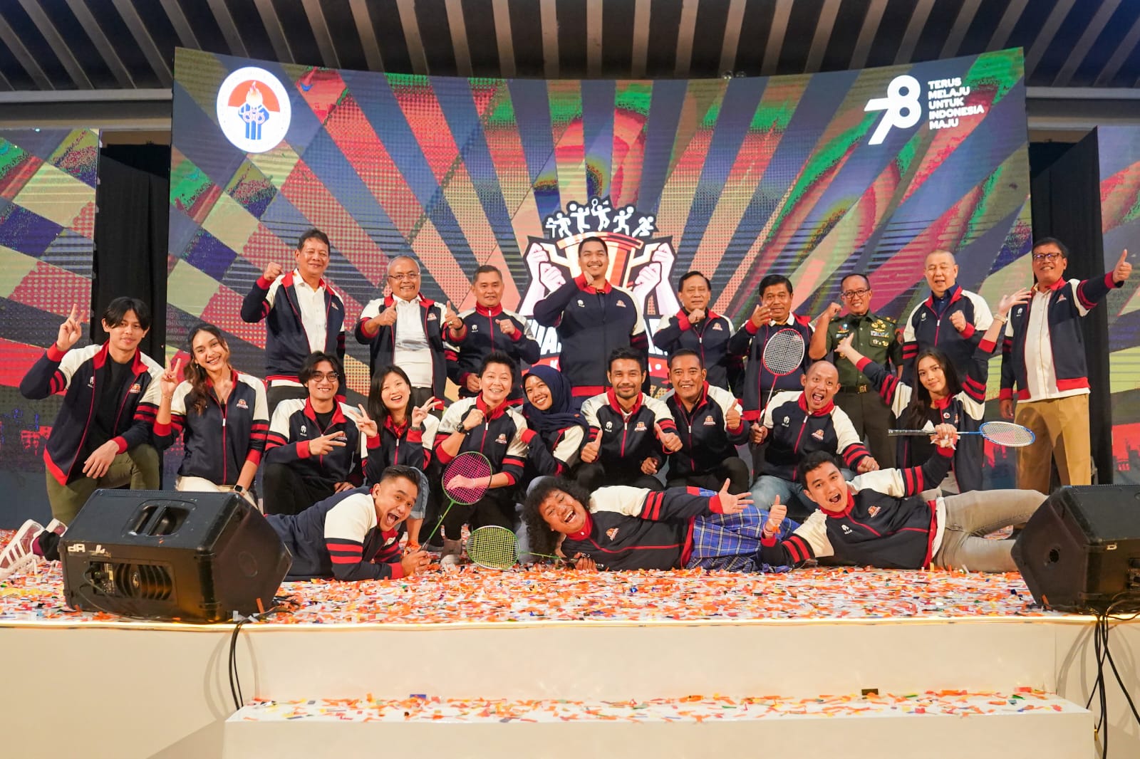 Sejumlah artis siap menjadi duta menyukseskan Kejuaraan Antarkampung (Tarkam) Kemenpora 2023. Kesiapan tersebut lantaran Kejuaran Tarkam ini dianggap bisa melahirkan bibit-bibit para atlet dan menjadi jembatan berprestasi ke tingkat nasional.(foto:egan/ke