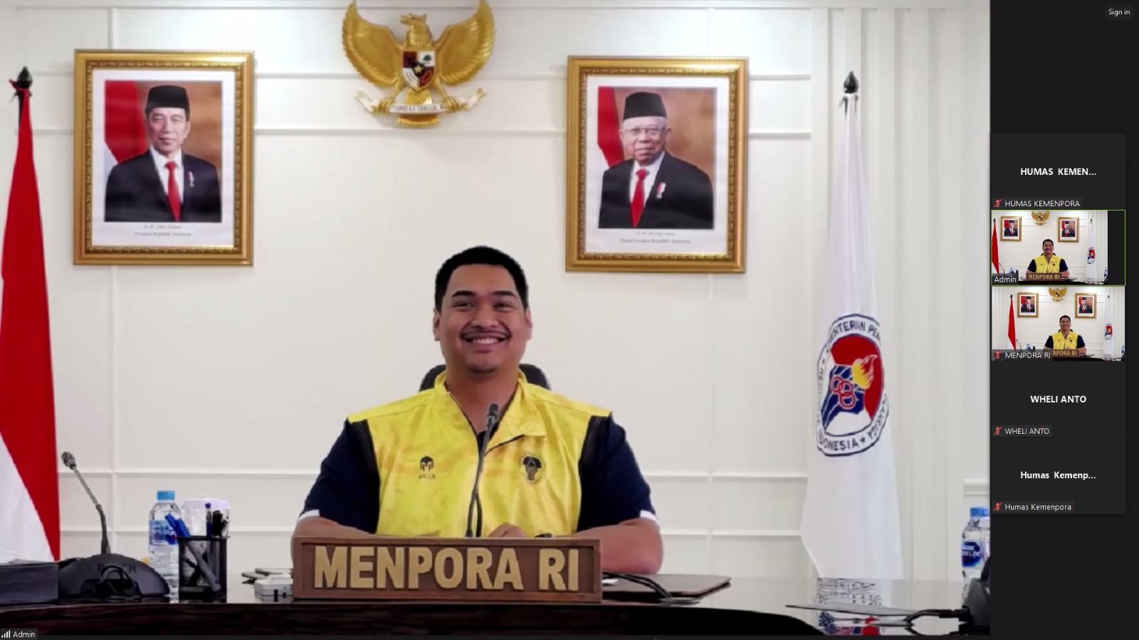 Menteri Pemuda dan Olahraga Republik Indonesia (Menpora RI) Dito Ariotedjo mengapresiasi Anugerah Olahraga Golden Award yang diselenggarakan oleh SIWO PWI Pusat di Balikpapan, Kalimantan Timur. Menpora Dito menilai penghargaan kepada insan olahraga pentin