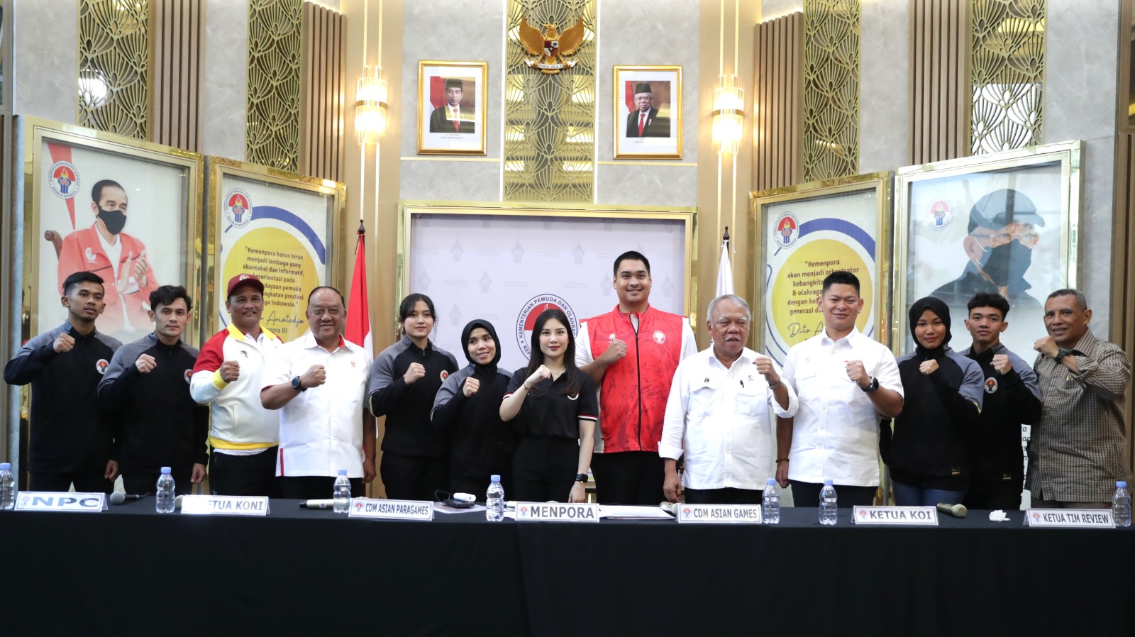 Menteri Pemuda dan Olahraga Republik Indonesia (Menpora RI) Dito Ariotedjo mengumumkan Indonesia akan mengikuti 31 cabang olahraga Asian Games 2023 dan 12 cabang olahraga Asian Para Games 2023. Seluruh atlet dipastikan siap untuk meraih prestasi diajang t