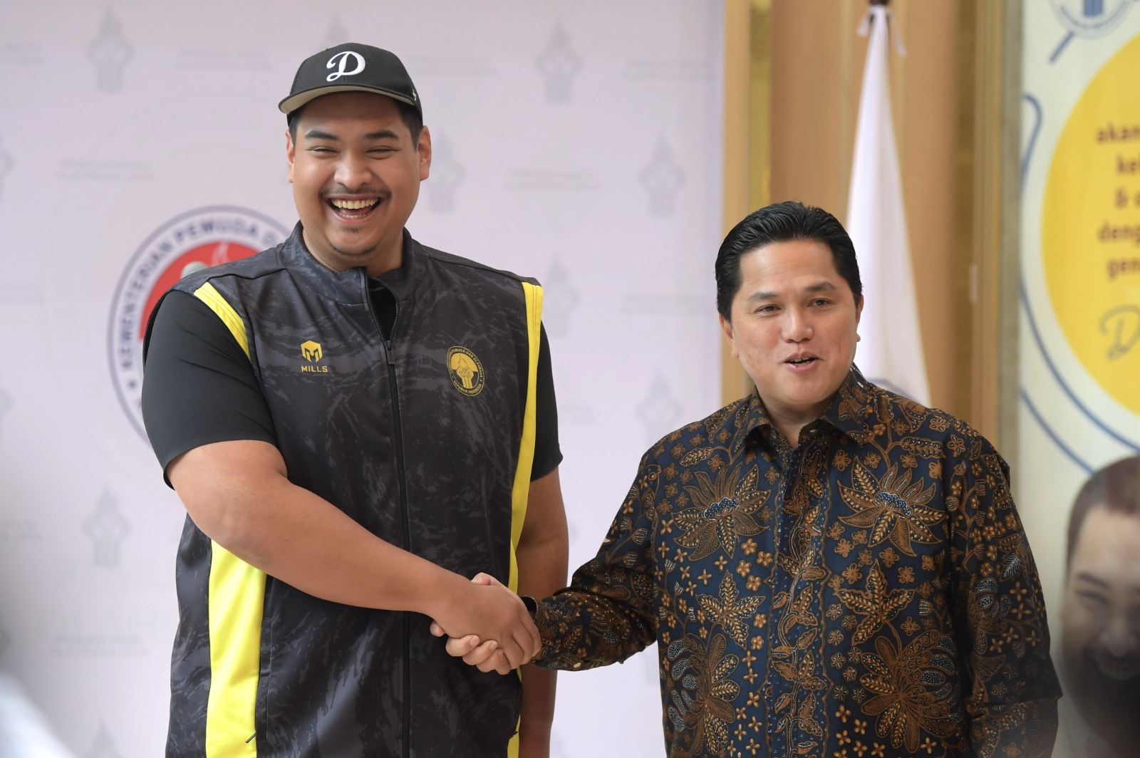 Menteri Pemuda dan Olahraga Republik Indonesia (Menpora RI) Dito Ariotedjo berharap bantuan dana Rp 399,5 miliar dari pemerintah kepada PSSI bisa punya dampak baik terhadap prestasi Timnas Indonesia U-17 sekaligus penyelenggaraan Piala Dunia U-17. (foto:r