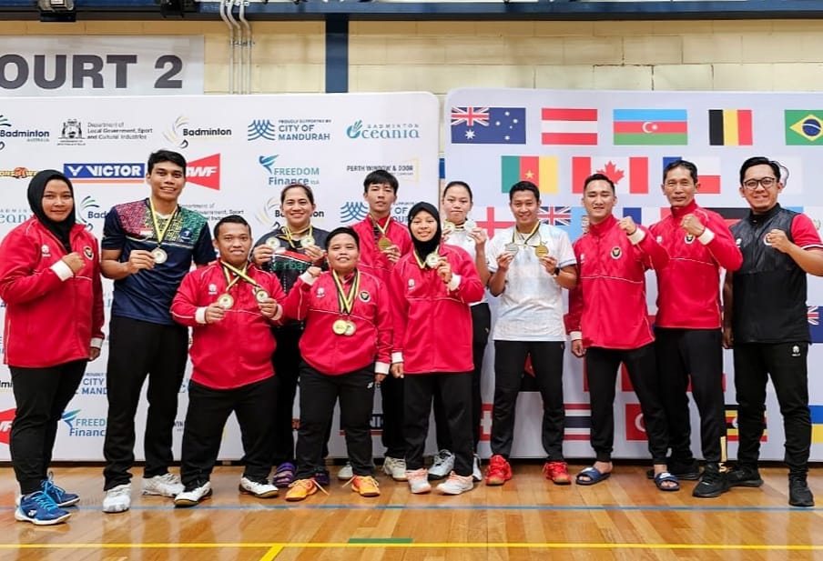Sebanyak enam gelar juara berhasil dibawa pulang timnas para-bulu tangkis Indonesia dari turnamen Western Australia Para Badminton International 2023. Turnamen BWF Para Badminton International Level 2 ini merupakan salah satu ajang pengumpulan poin menuju