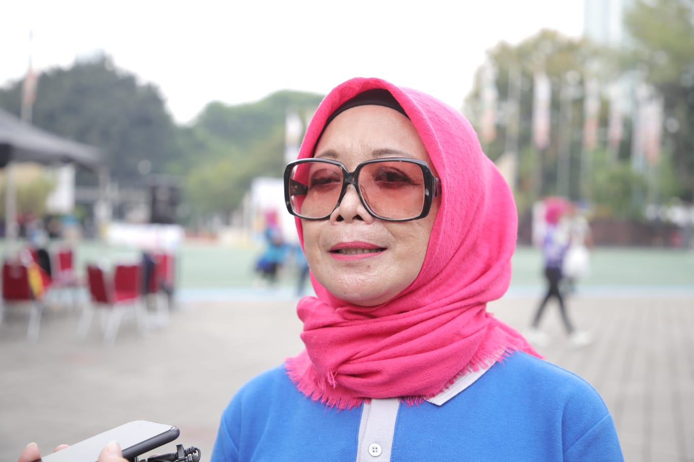 Penggemar Olahraga Senam Indonesia (PORSI) memberikan apresiasi kepada Kementerian Pemuda dan Olahraga (Kemenpora RI) yang komitmen mengajak masyarakat untuk menjaga kebugaran. Salah satu olahraga yang rutin dilakukan Kemenpora adalah senam. (foto:yayan/k