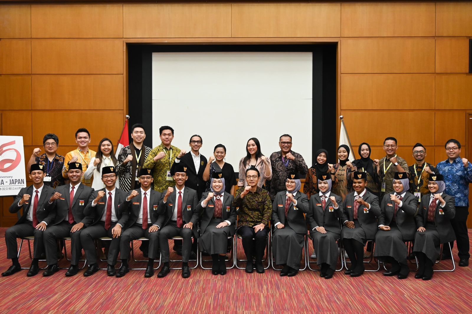 Staf Khusus Menpora Bidang Komunikasi dan Hubungan Internasional, Alia Noorayu Laksono berharap delegasi Indonesia dapat berkontribusi terhadap pengembangan komunitas global dalam program Ship for Southeast Asian and Japanese Youth Program (SSEAYP) 2023.(