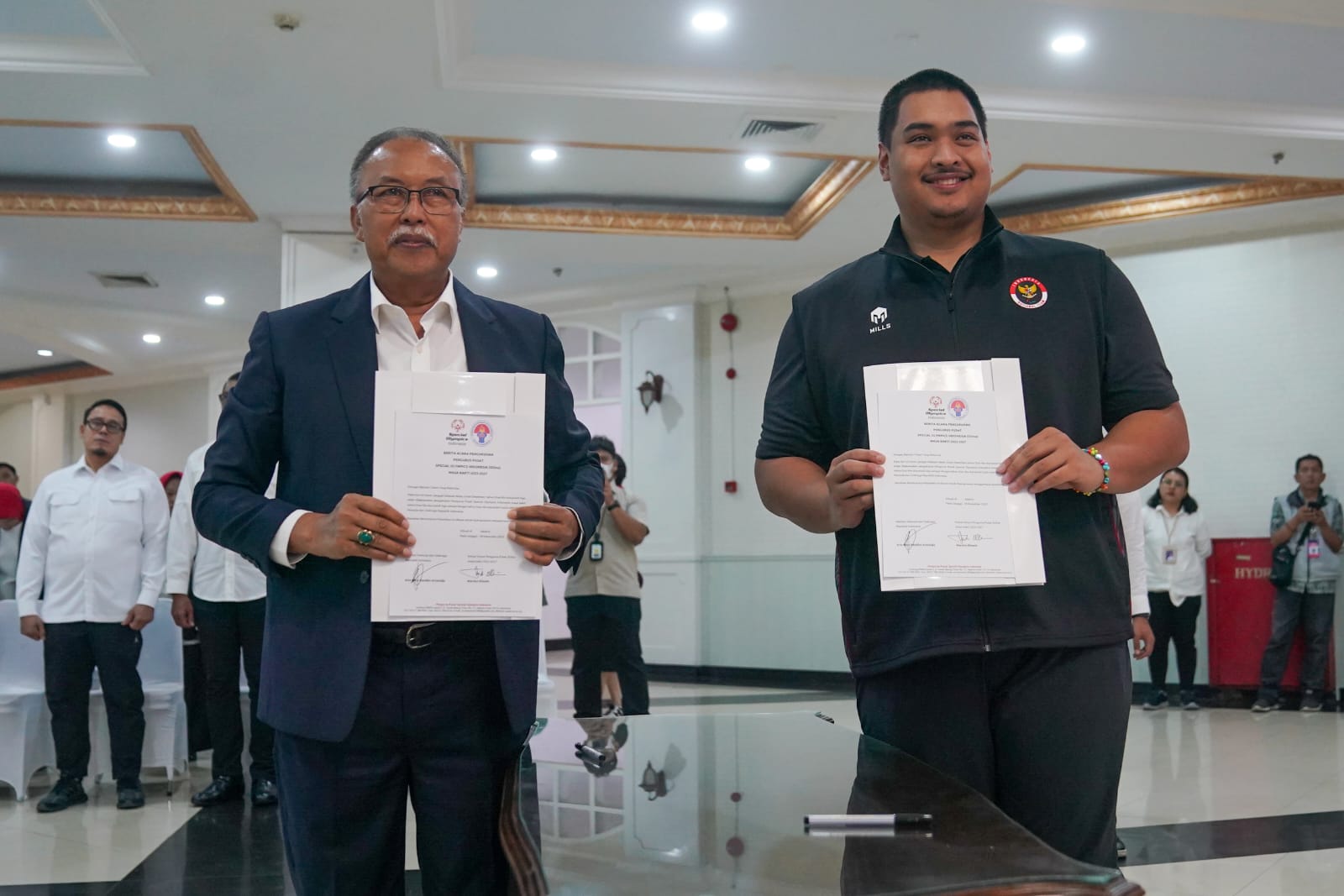Menteri Pemuda dan Olahraga Republik Indonesia (Menpora RI) Dito Ariotedjo meminta kepada Deputi Bidang Pembudayaan Olahraga Kemenpora dan Deputi Bidang Peningkatan Prestasi Olahraga Kemenpora agar keberadaan Special Olympics Indonesia (SOIna) bisa diseta