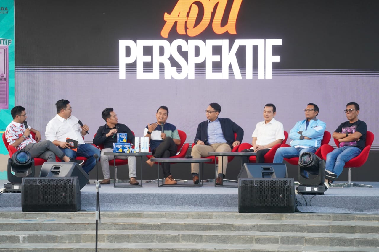 Menteri Pemuda dan Olahraga Republik Indonesia (Menpora RI) Dito Ariotedjo mendorong pemuda untuk ikut memilih dalam Pemilu 2024. Anak muda diharap bisa berperan dalam menyambut pesta demokrasi ditengah bonus demografi.(foto:egan/kemenpora.go.id)