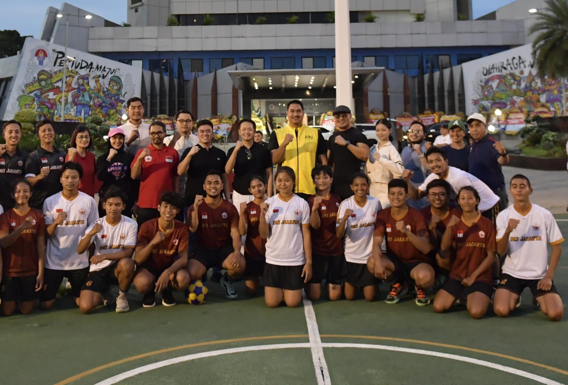 Menteri Pemuda dan Olahraga Republik Indonesia (Menpora RI) Dito Ariotedjo, menyambut baik cabang olahraga korfball akan dipertandingkan di Pekan Olahraga Nasional (PON) 2024 Aceh-Sumatera Utara dan di SEA Games 2025.(foto:bagus/kemenpora.go.id)