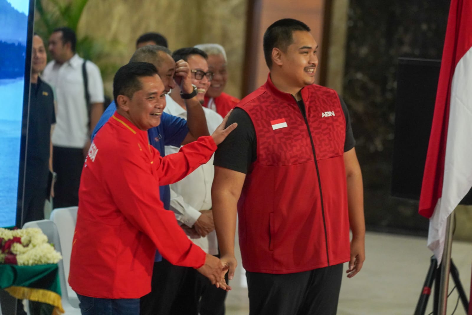 Pengurus Besar Persatuan Bulu Tangkis Seluruh Indonesia (PB PBSI) sampaikan terima kasih kepada Menpora Dito yang selalu mendukung apapun yang diperlukan oleh atlet bulu tangkis tanah air.(foto:egan/kemenpora.go.id)