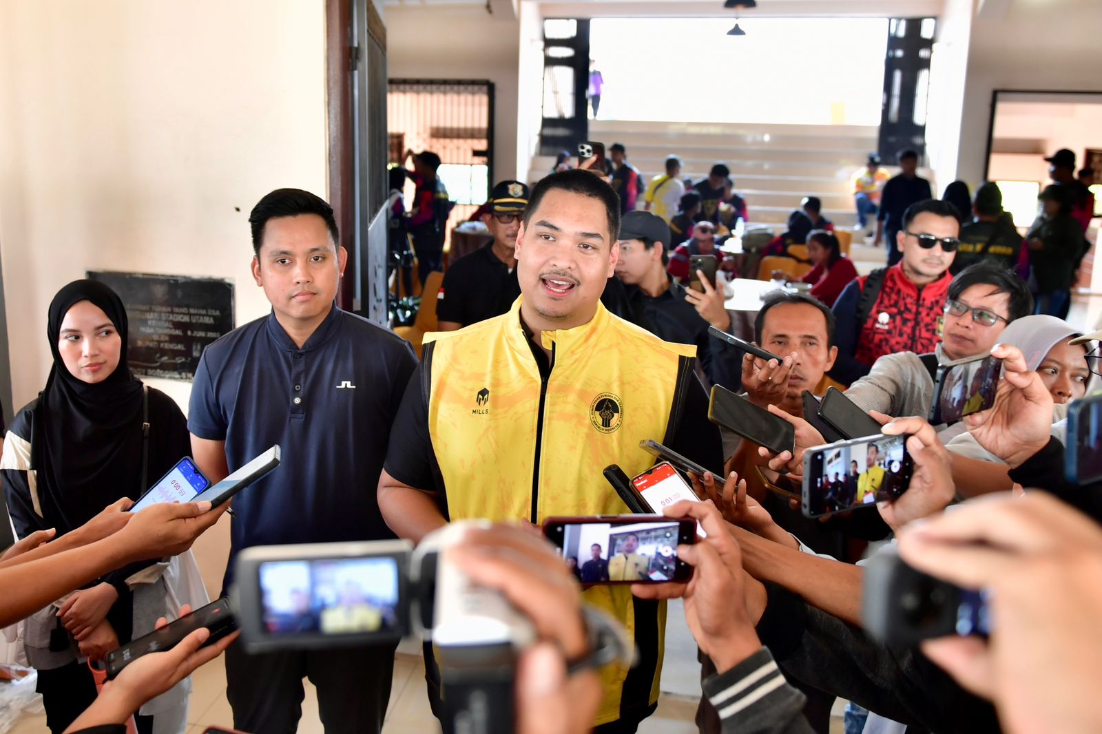 Menteri Pemuda dan Olahraga Republik Indonesia (Menpora RI) Dito Ariotedjo, berharap adanya kolaborasi program-program unggulan dengan Pemerintah Kabupaten Kendal sebagai potensi pencarian bibit atlet nasional dan pembentukan karakter generasi emas yang t