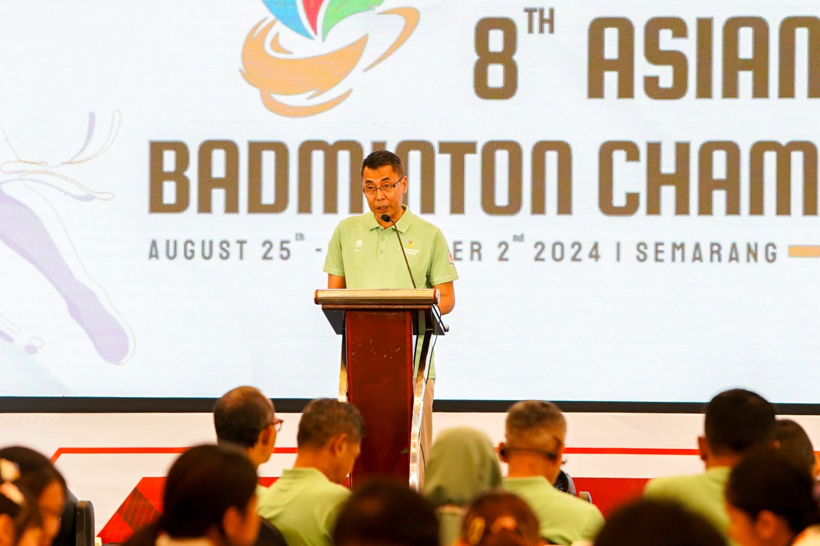 Dalam rangka mendukung pelaksanaan Asian School Badminton Championship (ASBC) 2024, Ketua Panitia Pelaksana Luhur Dewanthono menegaskan pentingnya penerapan standar kesehatan yang ketat sesuai dengan kebijakan dari Kementerian Pemuda dan Olahraga (Kemenpo