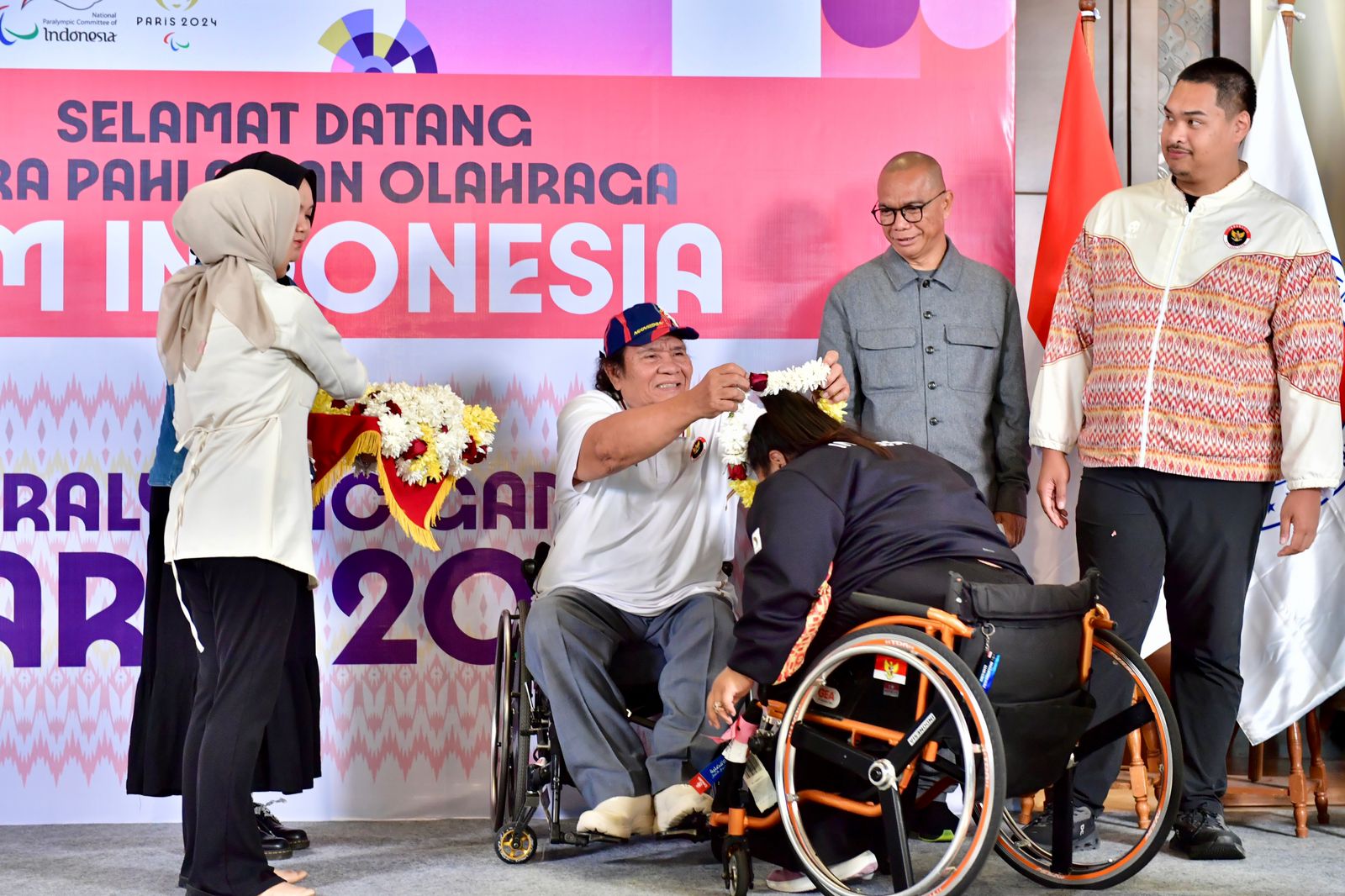 National Paralympic Committee (NPC) Indonesia menyatakan ada peran besar Menteri Pemuda dan Olahraga (Menpora) RI Dito Ariotedjo dalam pencapaian prestasi Kontingen Indonesia di Paralimpiade 2024 Paris. (foto:andre/kemenpora.go.id)
