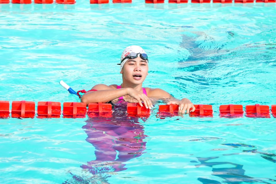 Kontingen Provinsi Jawa Timur kembali berhasil menambah medali emas dalam pertandingan selam kolam PON XXI-Aceh Sumut 2024 di Kolam Tirta Raya, Banda Aceh, Kamis (12/9) sore. (foto:egan/kemenpora.go.id)