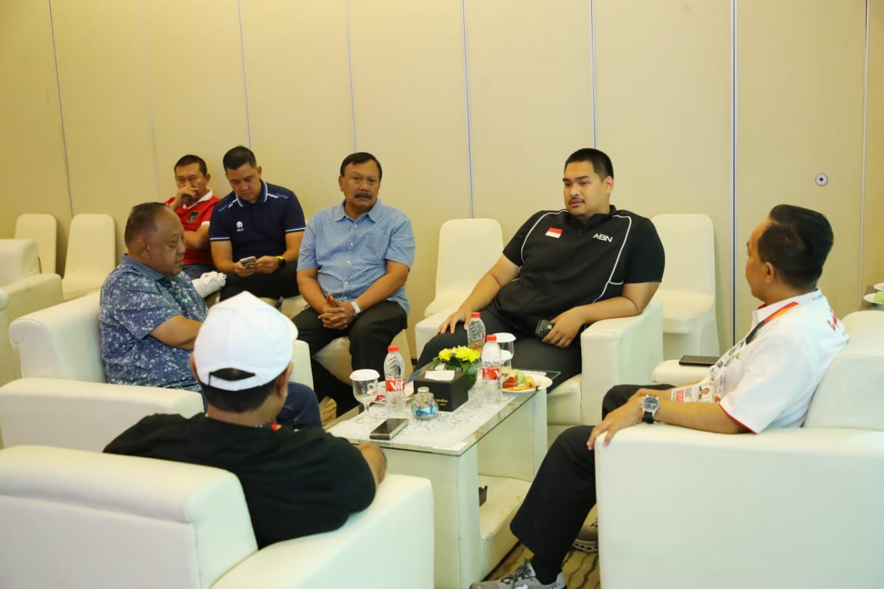 Menteri Pemuda dan Olahraga Republik Indonesia (Menpora RI) Dito Ariotedjo menegaskan akan melakukan evaluasi terkait kekurangan yang terjadi selama pelaksanaan Pekan Olahraga Nasional (PON) XXI Aceh-Sumatea Utara 2024.(foto:herry/kemenpora.go.id)