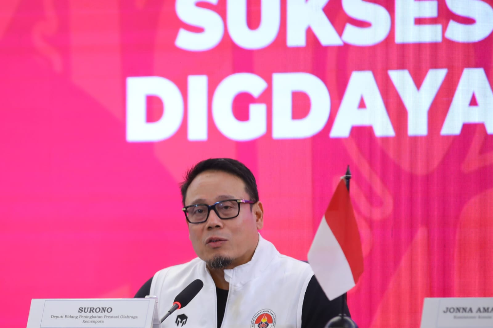 Kementerian Pemuda dan Olahraga Republik Indonesia (Kemenpora RI) menyampaikan Pekan Paralimpiade Nasional (Peparnas) 2024 menjadi ajang mencari atlet potensial. Atlet terbaik diharap bisa menjadi andalan Merah Putih di panggung internasional. (foto:herry