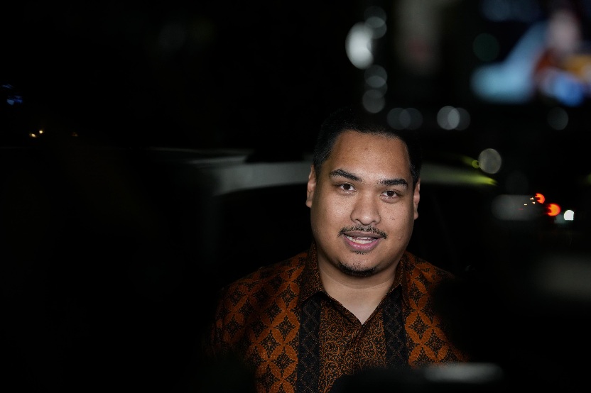 Presiden Prabowo Subianto secara resmi mengumumkan Dito Ariotedjo masuk dalam jajaran kabinetnya. Dito Ariotedjo pun ditunjuk untuk menjadi Menteri Pemuda dan Olahraga Republik Indonesia (Menpora RI).(foto:gilang/kemenpora.go.id)