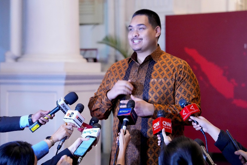 Menteri Pemuda dan Olahraga Republik Indonesia (Menpora RI) Dito Ariotedjo pastikan keamanan jika nantinya tim Bahrain bertandang ke Indonesia dalam lanjutan kualifikasi Piala Dunia 2026, di Jakarta Maret 2025 mendatang.(foto:gilang/kemenpora.go.id)