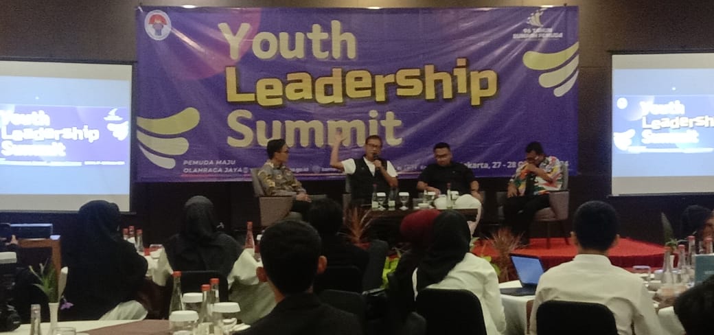 Kementerian Pemuda dan Olahraga Republik Indonesia (Kemenpora RI) menggelar Youth Leadership Summit 2024, sebagai forum diskusi nasional para pemimpin muda berbagai organisasi kepemudaan. Dari ajang ini bertujuan terus mendongkrak Indeks Pembangunan Pemud